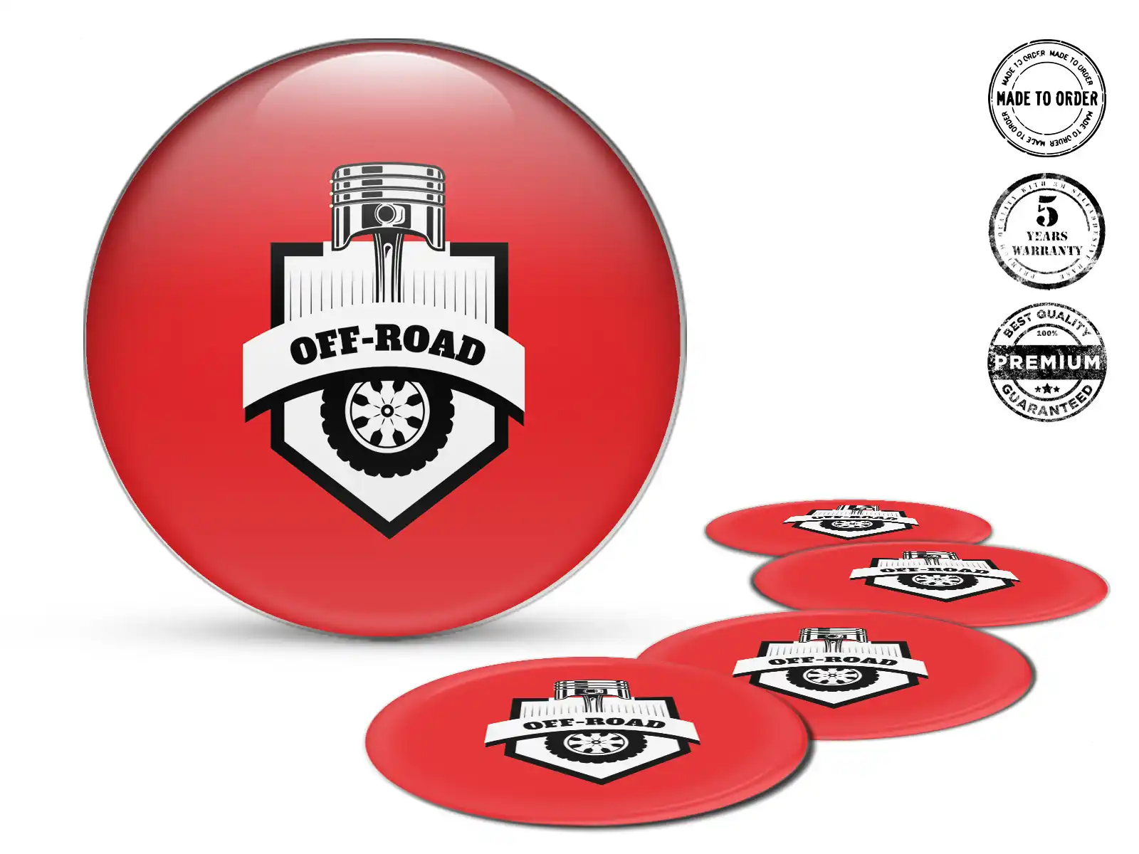 Diseño Emblema Rueda Pro Flujo Racing